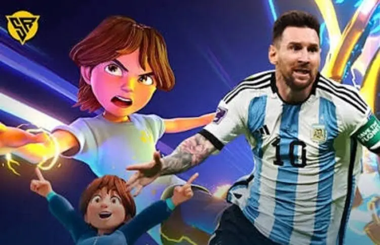 Lionel Messi Masuk ke Dunia Animasi