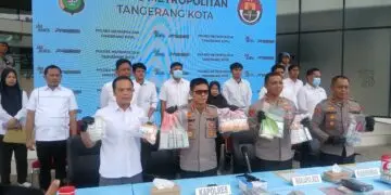 September, Polres Metro Tangerang Kota Ungkap 37 Kasus Narkoba, 44 Tersangka Diciduk