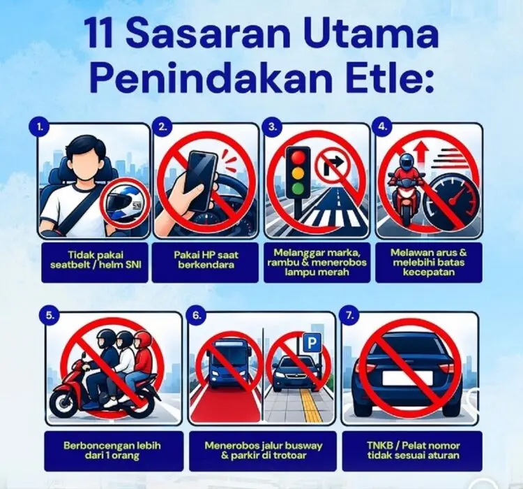 Operasi Patuh Serentak Dimulai, Sasar 11 Jenis Pelanggaran